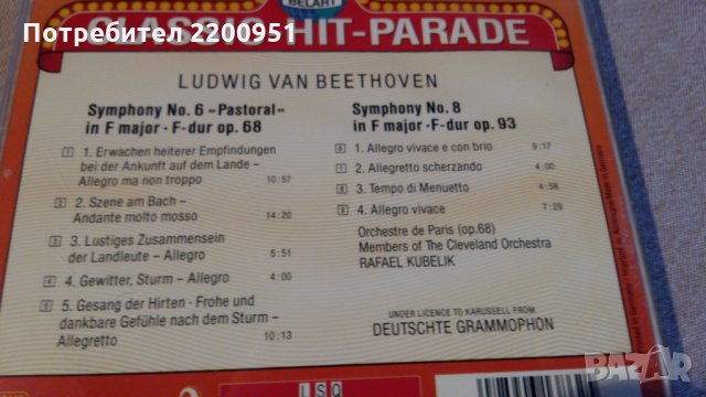 L.V.BEETHOVEN, снимка 4 - CD дискове - 31720830