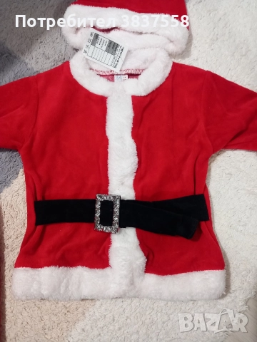 Комплект Дядо Коледа детски, снимка 3 - Детски комплекти - 52905735