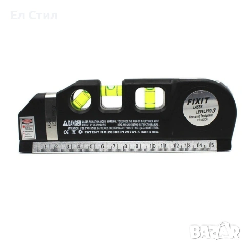 Лазерен нивелир Level PRO с проектиране на различни посоки, снимка 3 - Измервателни инструменти - 53309807