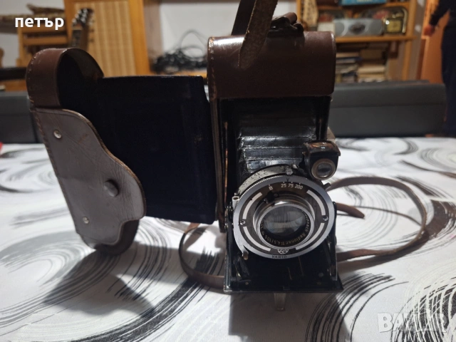 Ретро сгъваем немски фотоапарат