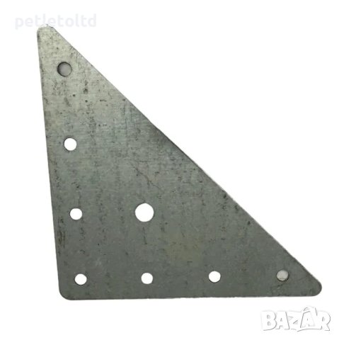 Планка триъгълна мебелна, с перфорирани монтажни отвори Размер: 90 мм Х 90 мм Х 125 мм 