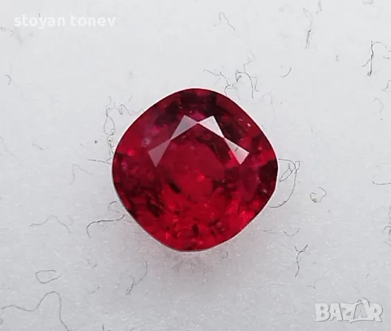 Невероятен шпинел в Топ червен цвят - 0.87кт.! Нов!, снимка 11 - Други - 50146642