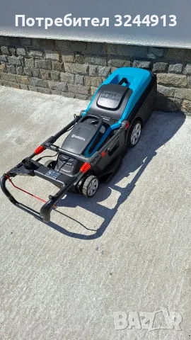 Мощната електрическа косачка GARDENA PowerMax 1800/42 , снимка 9 - Градинска техника - 55775721