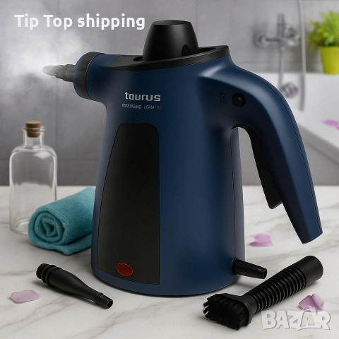 Парочистачка Taurus Rapidissimo Clean Pro -1050W, 3.5 bar, 9 аксесоара, снимка 2 - Парочистачки и Водоструйки - 54115169