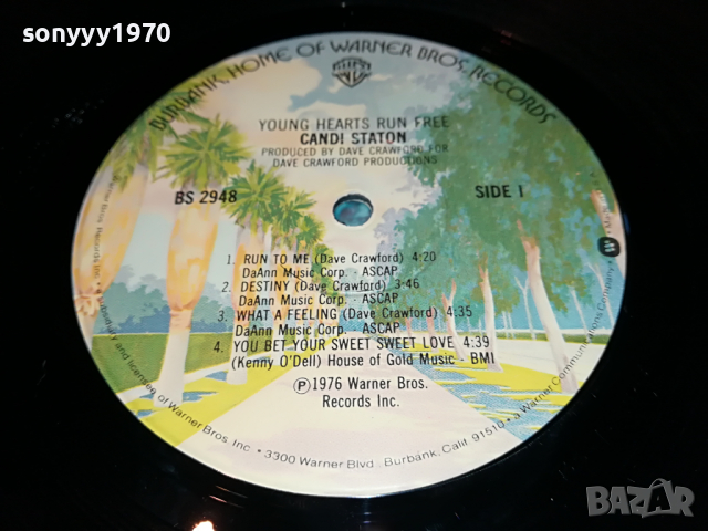 SOLD OUT-CANDI STATON WARNER BROS USA-ENGLAND 1204222016, снимка 18 - Грамофонни плочи - 36436957