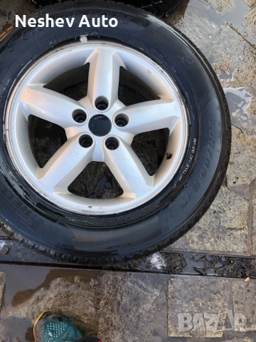 4бр. алуминиеви джанти от Hyundai Santa fe 17 цола., снимка 3 - Гуми и джанти - 53879963