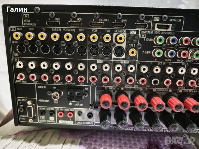 Ресийвър DENON AVR 3310, снимка 9 - Ресийвъри, усилватели, смесителни пултове - 53991888