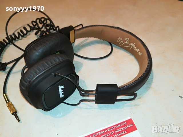 MARSHALL-HEADPHONES-ВНОС SWEDEN 0606221408, снимка 2 - Слушалки и портативни колонки - 36997752