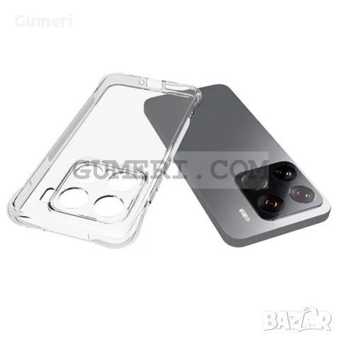 Xiaomi 15 Противоударен Прозрачен Гръб С Подсилени Ръбове "Air", снимка 2 - Калъфи, кейсове - 50044349