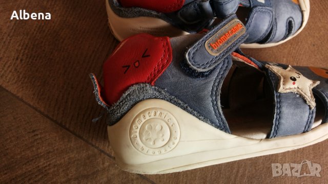 Biomecanics естествена кожа Размер EUR 21 детски сандали 76-13-S, снимка 4 - Детски сандали и чехли - 40371392