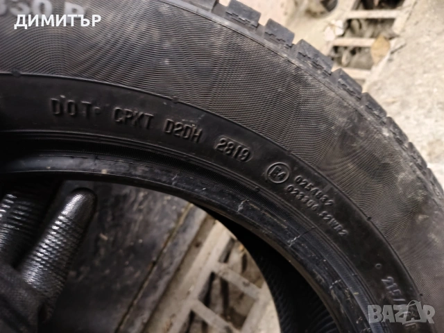 4бр.зимни гуми CONTINENTAL 215 60 17 DOT19 цена за брой, снимка 7 - Гуми и джанти - 54061130