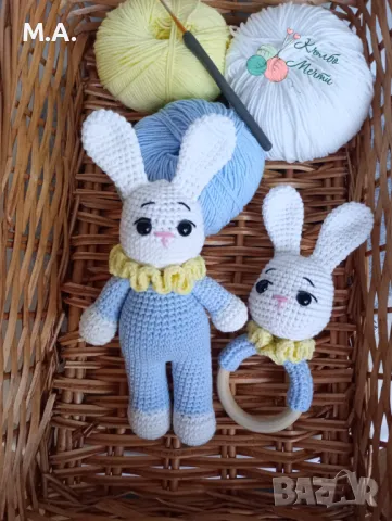 Персонализирани подаръчни комплекти за бебе, снимка 8 - Кукли - 49781739