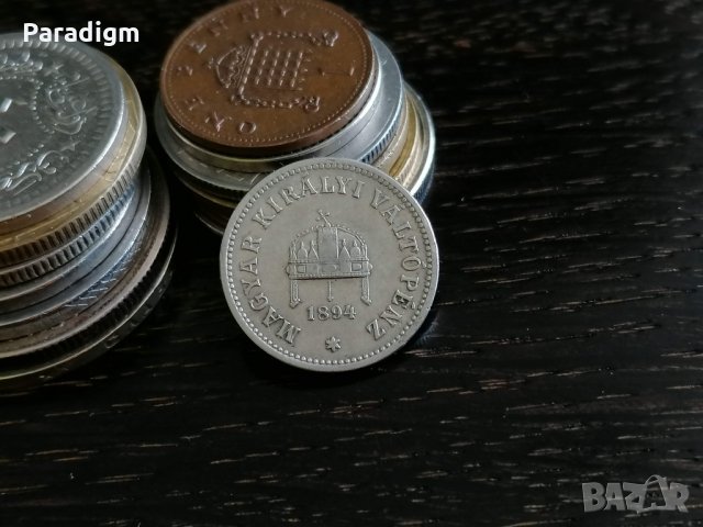 Монета - Австро-Унгария - 10 филера | 1894г., снимка 2 - Нумизматика и бонистика - 29253305