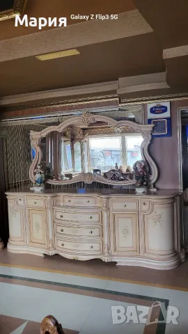 Италианска барокова трапезария , снимка 10 - Маси - 56316459