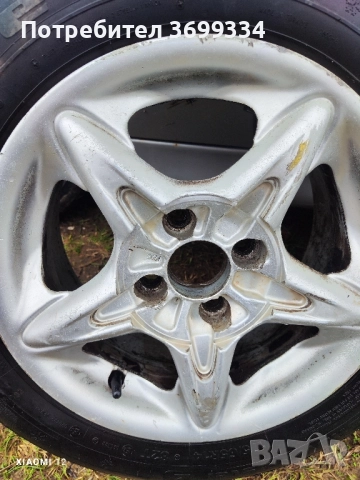 лети джанти 4х100 със хубави зимни гуми, снимка 11 - Гуми и джанти - 52097850