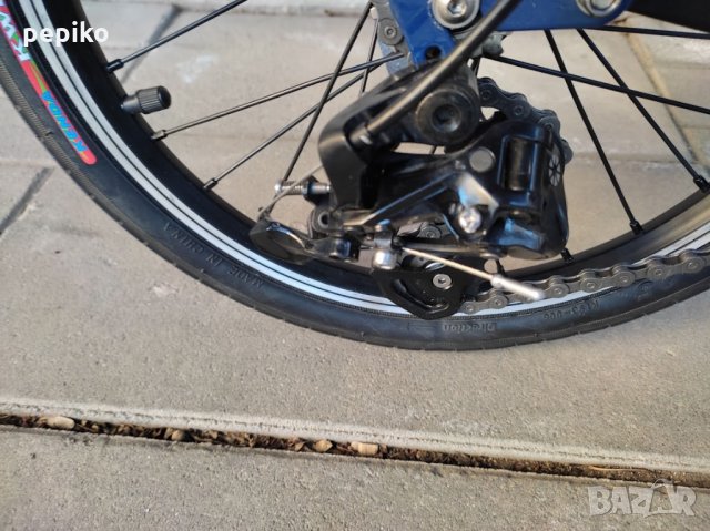 Продавам колела внос от Германия алуминиев тройно сгъваем велосипед DAHON EEZZ D3, снимка 15 - Велосипеди - 35230675