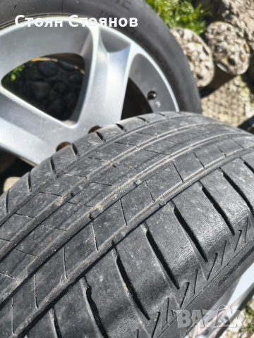 17" Джанти с гуми Bridgestone 215/55R17 за Пежо 407 - 5х108, снимка 6 - Гуми и джанти - 54302098