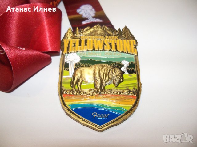 Колекционерски Pacer медал Yellowstone, снимка 6 - Други ценни предмети - 38514020