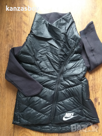 Nike Tech Fleece Aeroloft Cape Jacket Size XS Girls 6-8 Yrs 122-128sm. - юношеско пухено яке , снимка 6 - Детски якета и елеци - 44533890