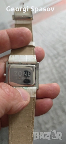 Дамски кварцов часовник с бяла каишка, снимка 5 - Дамски - 54202952