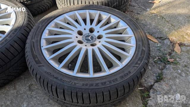 Джанти със зимни гуми за Mercedes C 220 CDI BlueEFFICIENCY - (204.202), снимка 4 - Гуми и джанти - 52257622
