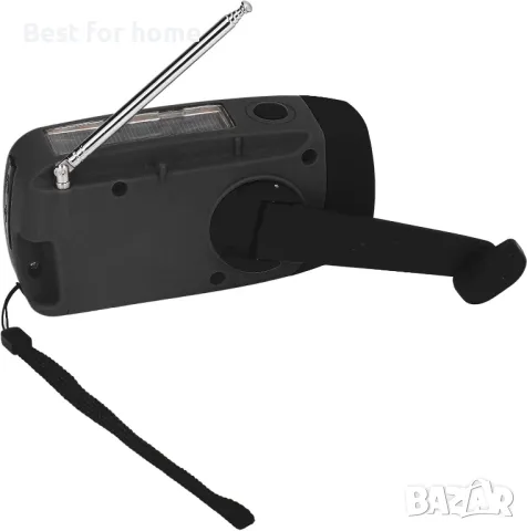 	Ръчно радио с LED светлина за спешни случаи	Tbest	, снимка 2 - Радиокасетофони, транзистори - 50175722