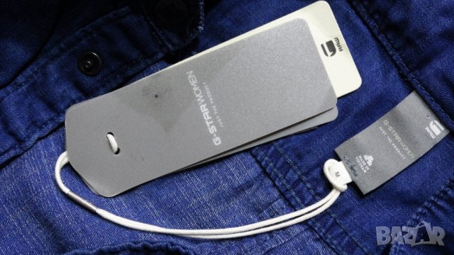 Нов! G-star Raw Riley 3D Sleeveless Suit Дамски Дънков Гащеризон Размер М, снимка 17 - Гащеризони - 37816937