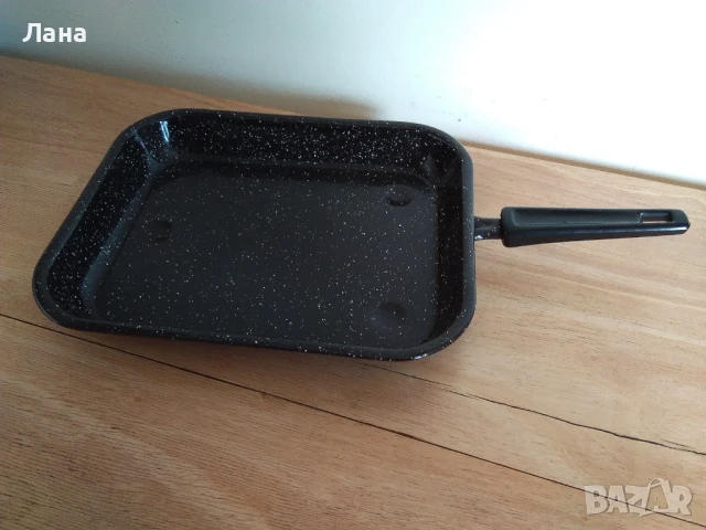 английски Тиган от неръждаема стомана със слоесто дъно и други, снимка 13 - Прибори за хранене, готвене и сервиране - 41778884