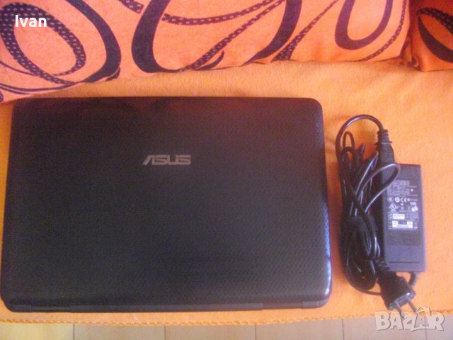 Лаптоп 15,6"-ASUS K50C-Отличен-Черен-HD 320GB/RAM 3GB/Intel Celeron 220-Батерия Добра/Зарядно, снимка 2 - Лаптопи за работа - 42759679