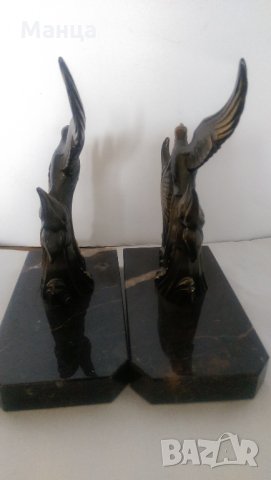 Бронзови Райски птици, снимка 7 - Антикварни и старинни предмети - 31546147