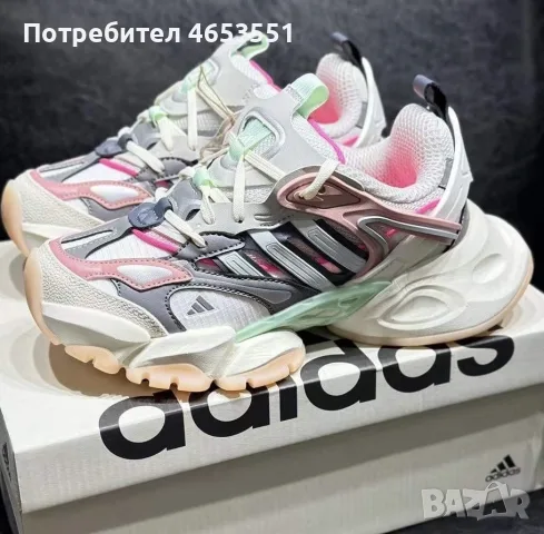 нови цветни дамски маратонки с кутия Adidas XLG Runner deluxe размери 38,39,40