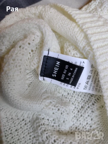 Дамска плетена рокля, снимка 5 - Рокли - 50658154