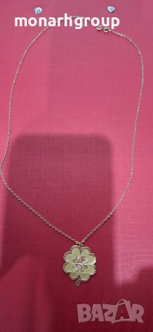 Златна верижка с висулка, снимка 2 - Колиета, медальони, синджири - 52879506