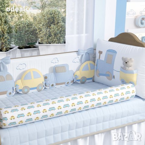 Cars Set обиколник за легло с най-различни интересни колички , снимка 4 - Спално бельо и завивки - 36882857
