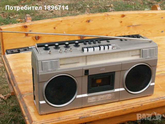 Радио касетофон РМС 323 ( Boom Box), снимка 8 - Радиокасетофони, транзистори - 51290642