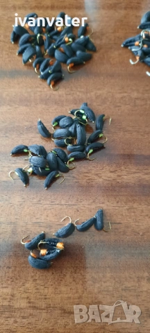 Мухи за пъстърва и кефал. , снимка 6 - Стръв и захранки - 53911771