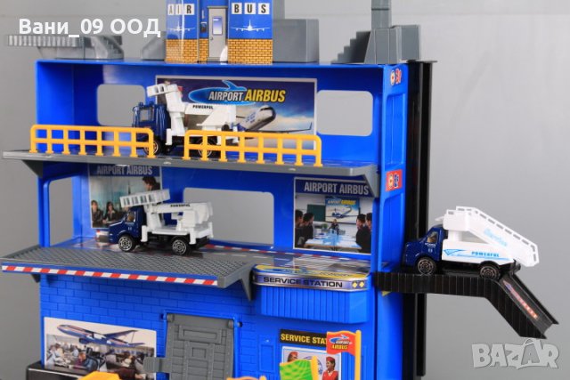 Сет конструктор "Летище" с килимче за игра, снимка 5 - Конструктори - 39376590