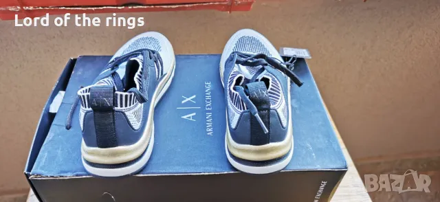 Оригинални маркови дамски сникърси ARMANI EXCHANGE - 35 номер, снимка 4 - Маратонки - 49958388