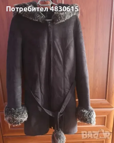 Зимно топло палто , снимка 2 - Палта, манта - 56439838
