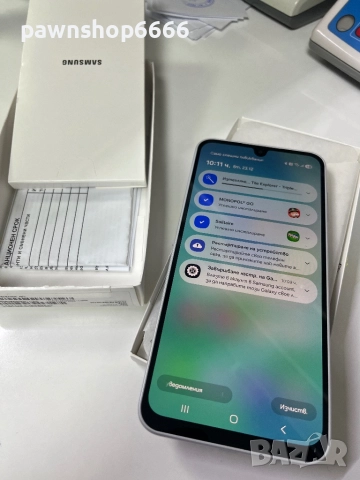 Samsung A16 нов в гаранция не използван взет на изплащане 