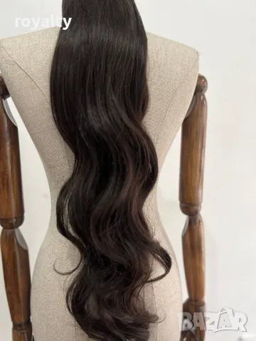 Дамски екстеншън , снимка 3 - Аксесоари за коса - 49896976