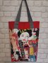 Чанта тип торба с подплата ръчна изработка, снимка 2