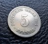 Стара монета 5 пфенига 1904 г.буква  А - Германия  - рядка,топ цена !, снимка 5