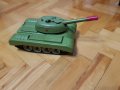 Руска пластмасова играчка танк на батерии, снимка 7