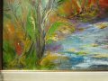 ЕСЕН - пейзаж - Мима / Art by MiMa, painting, голяма картина, kartina, painting , снимка 8