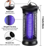 UV електрически уред за унищожаване на насекоми, мощен убиец на насекоми,лампа против комари, 6 W, снимка 1