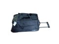 Сак за ръчен багаж с колелца 60/33/37 см, непромокаем, от импрегнирана материя, сив, снимка 1