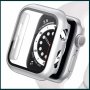 Кейс + Стъклен протектор за Apple Watch 8 / 7 45 41 / SE 44 40 6/5 360, снимка 2