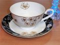 Комплект за кафе/чай  от костен порцелан, снимка 5