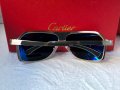 Cartier висок клас мъжки слънчеви очила с поляризация, снимка 8